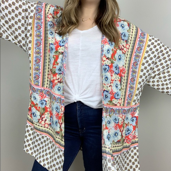 Dream In Color Kimono Umgee Plus Size XL - Picture 5 of 8